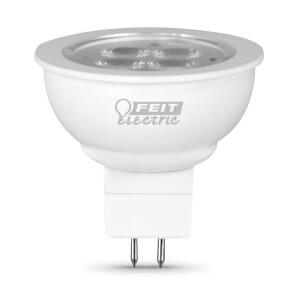 Feit Electric 25-Watt Equivalent MR11 GU4 Bi-Pin CEC 12-Volt Landscape Garden LED Light Bulb, Bright White 3000K 1-Pack (BPLVMR11/830CA/HDRP)