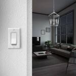 Feit Electric 60-Watt Equivalent B10 Double Spiral White Thin Filament Clear E12 Candelabra LED Light Bulb, Daylight 5000K 2-Pack (CTC60S2950WFILHDRP/2)