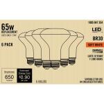 65-Watt Equivalent BR30 Dimmable Flood LED Light Bulb Soft White 12-Pack (A20BR3065WULD12)