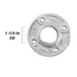 Southland 1-1/4 in. Galvanized Malleable Iron Floor Flange Fitting (511-606HN)