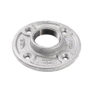Southland 1-1/4 in. Galvanized Malleable Iron Floor Flange Fitting (511-606HN)
