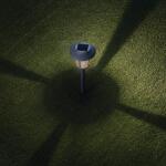 Home Decorators Collection Palmdale 20 Lumen Gray LED Weather Resistant Outdoor Solar Path Light with Glass Lens 4-Pack (NXT-2364-V-4PK)