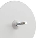 Prime-Line Door Hole Cover Plate, 2-5/8 in. Diameter, Finished in Gray Primer (U 9515)