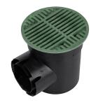 NDS 8 in. Plastic Round Drainage Grate in Green (20)