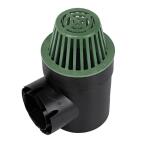 NDS 6 in. Plastic Round Atrium Drainage Grate in Green (80)