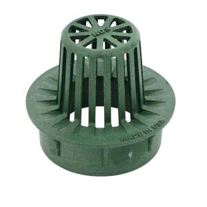 NDS 3 in. and 4 in. Combo Plastic Atrium Grate, Green (75U)