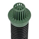 NDS 3 in. and 4 in. Combo Plastic Atrium Grate, Green (75U)