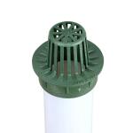 NDS 3 in. and 4 in. Combo Plastic Atrium Grate, Green (75U)