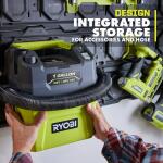 RYOBI ONE+ 18V Cordless 1 Gal. Wet/Dry Vacuum (Tool Only) (PCL733B)