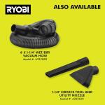 RYOBI ONE+ 18V Cordless 1 Gal. Wet/Dry Vacuum (Tool Only) (PCL733B)