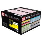 Grip-Rite 6 in. x 2-Gauge 60-penny Bright Steel Smooth Shank Common Nails 50 lb. Box (60C)