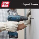 Grip-Rite #6 x 1-1/4 in. #2 Phillips Bugle Head Fine Thread Drywall Screws 1 lb. Box (114DWS1)