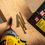 Grip-Rite #9 x 3 in. Star Drive Dual Flat Head Coarse Construction Screws 25 lb. Box (3GCS25BK)
