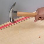 Halex Poplar 7/8 in. x 4 ft. Carpet Tack Strip for Wood or Concrete Subfloors (3-Pack) (HD-161-P-8)