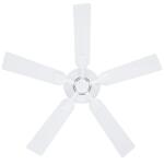 Hampton Bay Barrow Island 52 in. Indoor/Outdoor Wet Rated White Ceiling fan (YG529-WH)