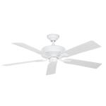 Hampton Bay Barrow Island 52 in. Indoor/Outdoor Wet Rated White Ceiling fan (YG529-WH)