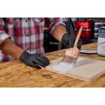 HDX Black Heavy Duty 6 mil Nitrile Gloves, Powder Free (10-Pack(BLKNL)