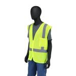 HDX Hi Visibility Lime Green Class 2 Reflective Safety Vest (HDX46512-OVPD8)