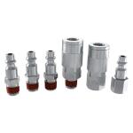 Husky 1/4 in. I/M Coupler Plug with Increased Air Flow (6-Piece) (HDA22700)