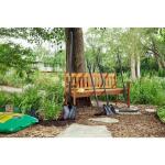 Husky 51 in. Fiberglass Handle Garden Hoe with 6.25 in. Blade and Grip (618036)