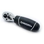 Husky (46-Piece) 1/4 in. and 3/8 in. Stubby Ratchet and Socket Set