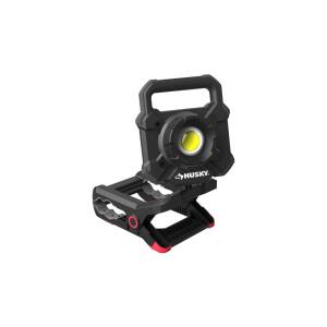 Husky 2500-Lumens Rechargeable LED Clamp Work Light (CL2500HD)