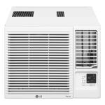 LG 7,600 BTU 115V Window Air Conditioner Cools 330 Sq. Ft. with Heater, Wi-Fi Enabled and Dehumidifier in White (LW8023HRSM)