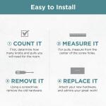 Liberty Step Edge 4 in. (102 mm) Classic Bronze with Copper Highlights Cabinet Drawer Pull (P25965C-VBC-C0)