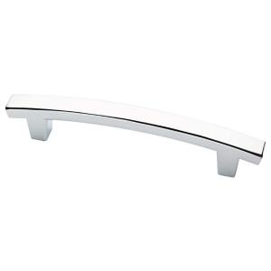 Liberty Pierce 4 in. (102 mm) Modern Polished Chrome Cabinet Drawer Pull (P29615C-PC-CP0)