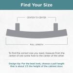 Liberty Classic Elegance 3 in. (76 mm) Classic Modern Gold Cabinet Drawer Bar Pull (P38471C-117-CP0)