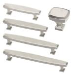 Liberty Beveled 3-3/4 in. (96 mm) Classic Satin Nickel Cabinet Drawer Bar Pull (P39058C-SN-CP0)