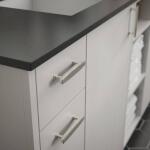 Liberty Beveled 3-3/4 in. (96 mm) Classic Satin Nickel Cabinet Drawer Bar Pull (P39058C-SN-CP0)