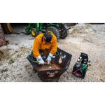 Lincoln Electric 4 in. Green Safety Black IR5 Lens Brazing Goggles (KH976)