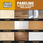 Liquid Nails 10 oz. Paneling and Molding Tan Construction Adhesive (LN-606)