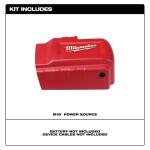 Milwaukee M18 18-Volt Lithium-Ion Cordless Power Source (Tool-Only) (49-24-2371)