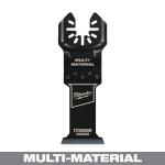 Milwaukee .Titanium Bi-Metal 1-3/8 in Universal Fit Wood and Metal Cutting Multi-Tool Oscillating Blade (1-Pack)