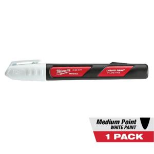 Milwaukee INKZALL White Paint Marker (48-22-3712 )