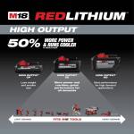 Milwaukee M18 18-Volt 8.0 Lithium-Ion HIGH OUTPUT XC Ah Battery