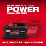 Milwaukee M18 18V Lithium-Ion REDLITHIUM FORGE XC 8.0 Ah Battery Pack (48-11-1881)