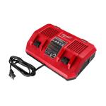 Milwaukee M18 18-Volt Lithium-Ion Dual Bay Rapid Battery Charger (48-59-1802)