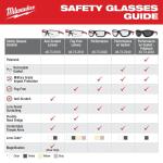 Milwaukee Tinted Safety Glasses Anti-Scratch Lenses (3-Pack) (48-73-2054)