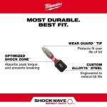 Milwaukee (10-Piece) SHOCKWAVE Impact Duty Alloy Steel Screw Driver Bit Set