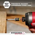 Milwaukee (4-Piece) SHOCKWAVE Impact Duty 1-7/8 in. Alloy Steel Magnetic Nut Driver Set