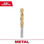 Milwaukee Titanium Silver and Deming Drill Bit 5/8 in.