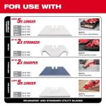 Milwaukee Side Sliding Utility Knife (48-22-1515)