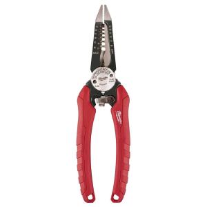 Milwaukee 7.75 in. Combination Electricians 6-in-1 Wire Stripper/Cutter Pliers (48-22-3079 )