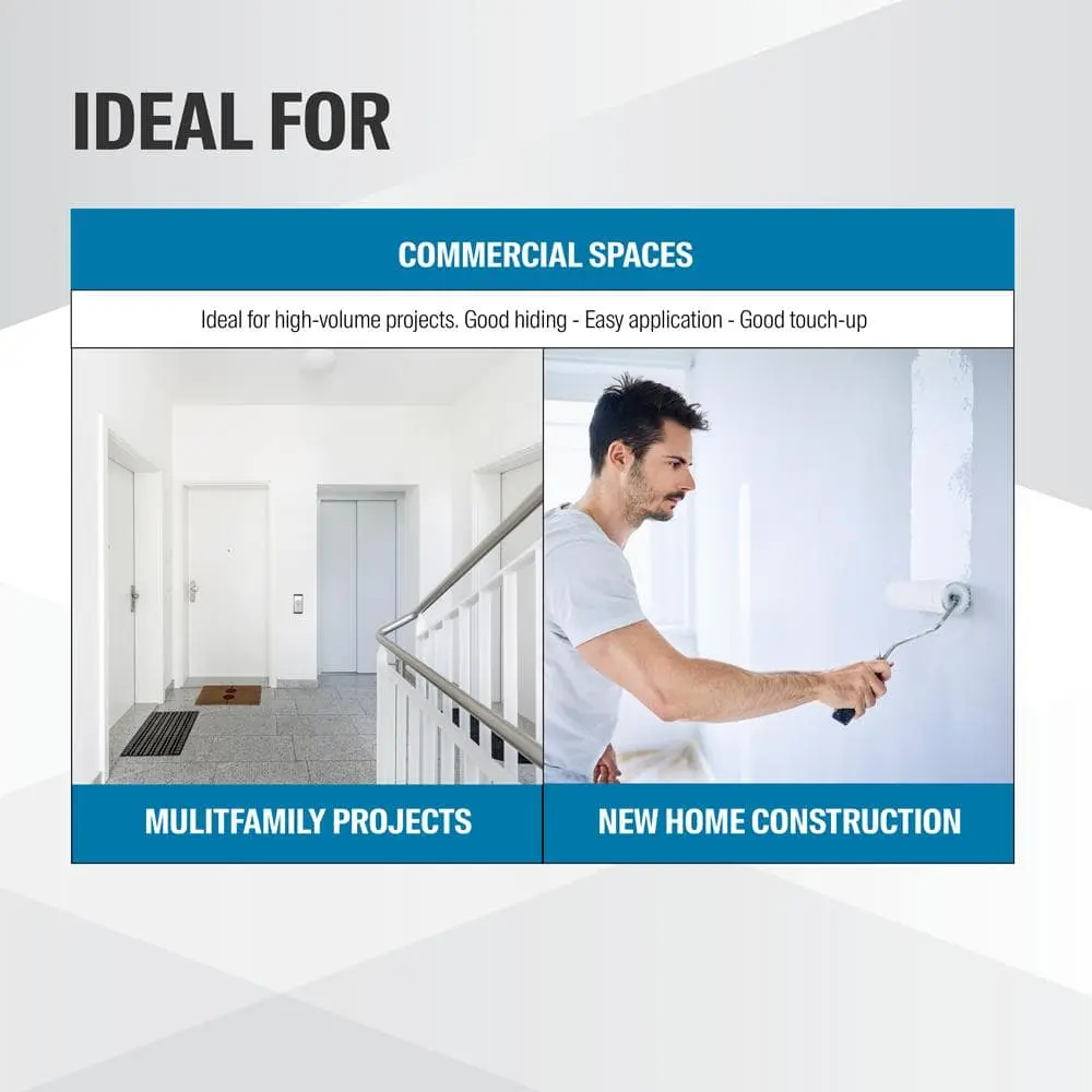 5 Gal. Base 1 Semi-Gloss Interior Paint (47-510-05)