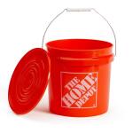 The Home Depot 2 gal. Orange paint Bucket (PN0192)