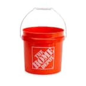 The Home Depot 2 gal. Orange paint Bucket (PN0192)