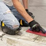 QEP ProMax Gel Knee Pads with Lightweight EVA Foam Cushion and Pen Storage (1-Pair) (79645)